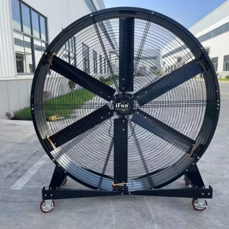Quạt công nghiệp có thiết kế chắc chắn, bền bỉ