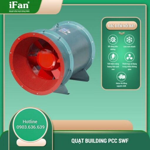 Quạt building chống cháy nổ SWF