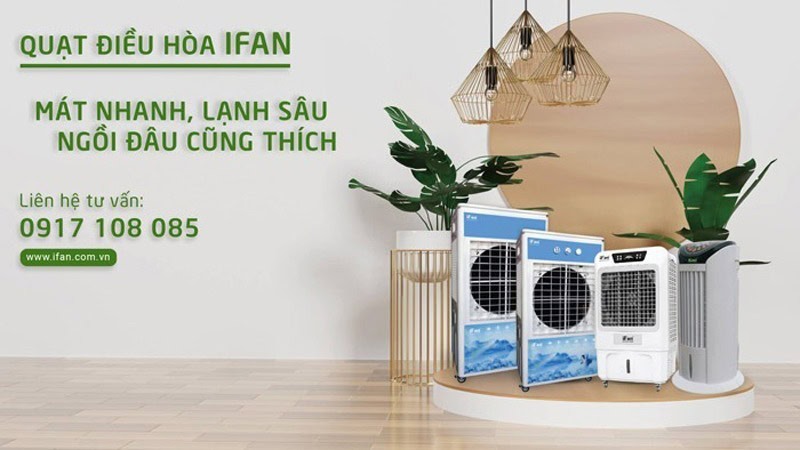 iFan Group - cung cấp các loại quạt điều hoà, quạt phun sương chuyên dụng chất lượng, giá tốt