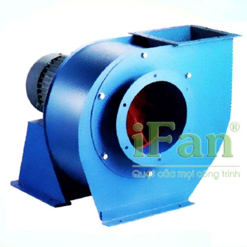 Quạt ly tâm trực tiếp được thiết kế với cấu tạo đơn giản
